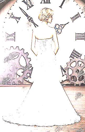 Свадебные платья со шлейфом (рисунок)
