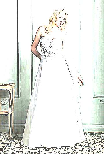 Фото свадебных платьев для полных девушек (рисунок)