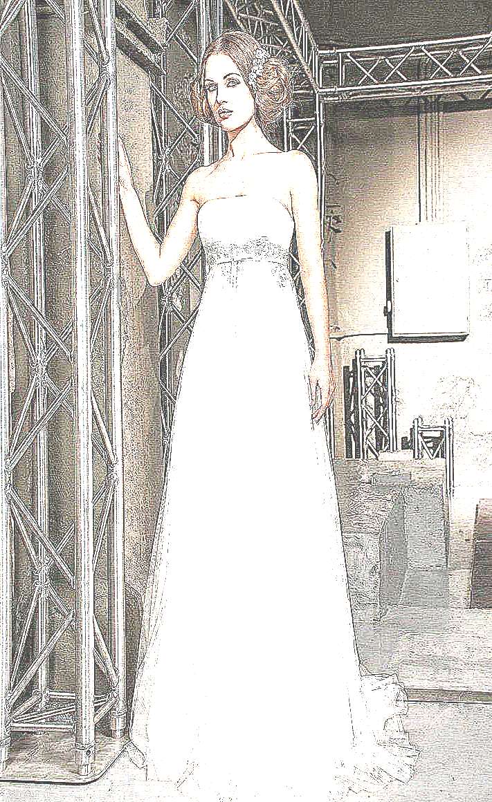 Греческие свадебные платья (рисунок)